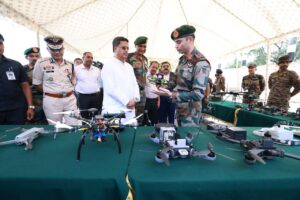 Indian Army and Assam Rifles Conduct Joint Drone Drill in Tripura