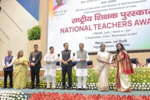North East Pride: Tripura Teacher Among 75 Honoured with National Award 2025