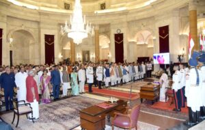 Rashtrapati Bhavan Hosts Swearing-In of Vice President Radhakrishnan