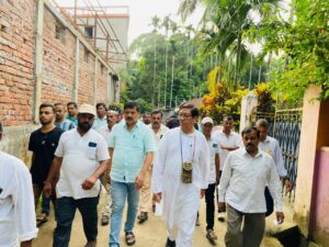 Minister, MLAs Visit Victim’s Home After Mysterious Death in Mirza