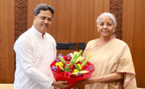 Tripura Chief Minister Dr. Manik Saha met Union Finance Minister Nirmala Sitharaman in New Delhi