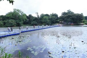 Agartala’s MBB College Lake Transforms into a Vibrant 31-Acre Green Space
