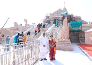 Tripura CM Manik Saha Prays at Ayodhya’s Ram Mandir Today