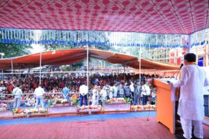 Saha Says BJP Sole Path to Tripura’s Tribal Prosperity