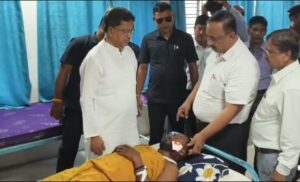 CM Manik Saha Visits Injured Officers After Santirbazar Riot