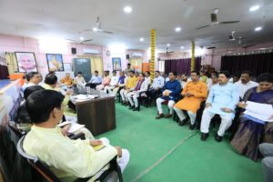 CM Manik Saha Leads BJP’s Election Strategy Meet in Tripura
