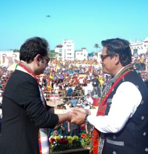 “Tipra Motha’s Unity Rally Draws Massive Crowd in Tripura”