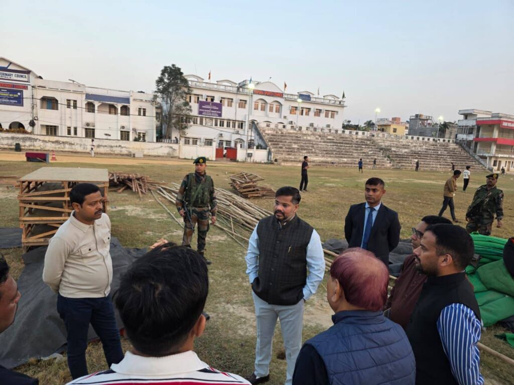 Sushanta Chowdhury Reviews Preparations for Jubin Nautiyal Mega Event