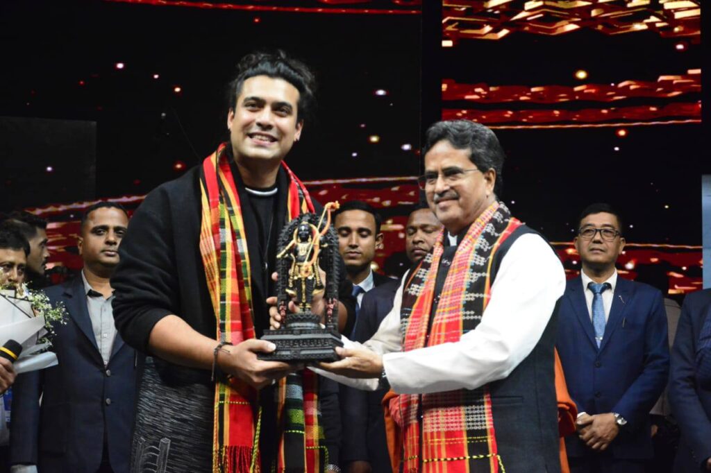 CM Dr. Manik Saha welcomes Jubin Nautiyal at Unity Promo Fest 2025