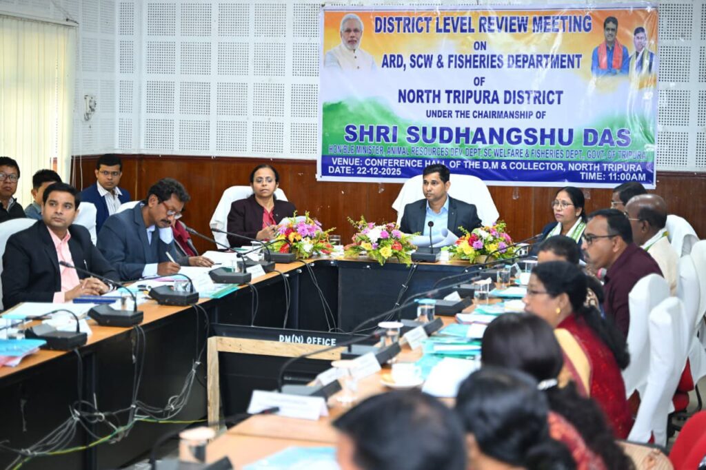 Govt Focuses on Timely Welfare Delivery in North Tripura Review