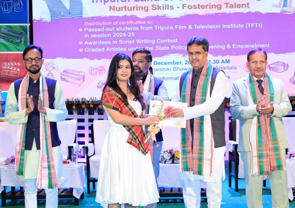 Youth talent key to Tripura cinema’s future: Chief Minister