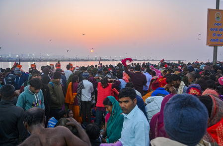 Faith Triumphs Over Cold as Magh Mela Peaks
