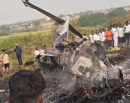Fatal Baramati Plane Crash Kills Ajit Pawar, Five Others