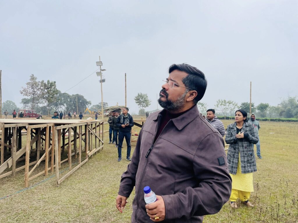 Sushanta Chowdhury Reviews Preparations for Jirania Water Park Launch