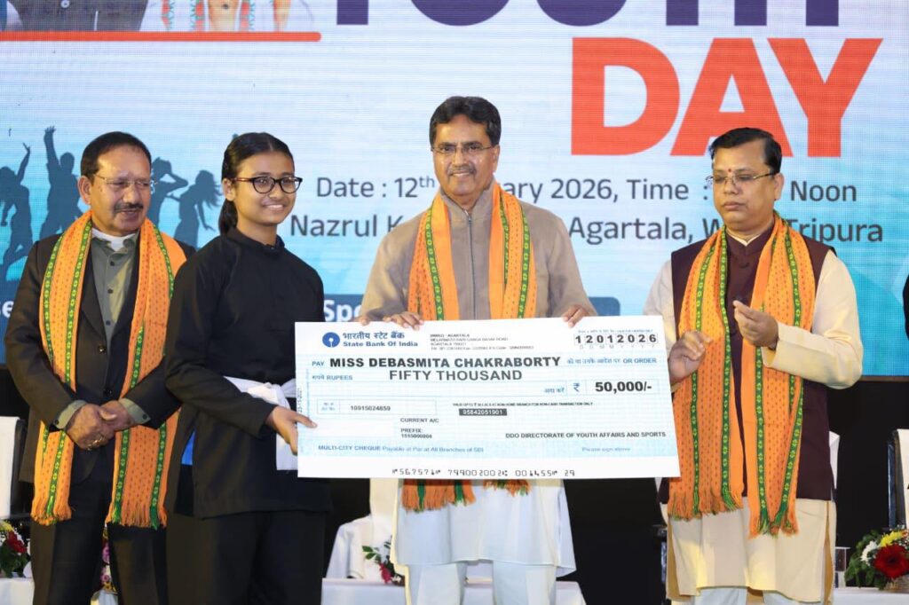 Youth Power Key to India’s Future: Tripura CM Manik Saha