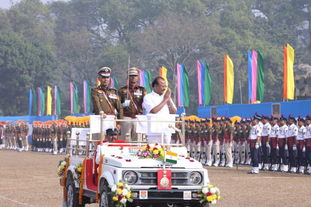 Governor Reddy Nallu’s R-Day Address Strengthens Cultural Unity in Tripura