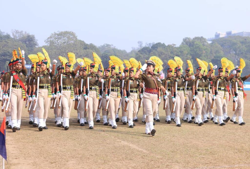 Agartala marks 77th Republic Day with disciplined parade