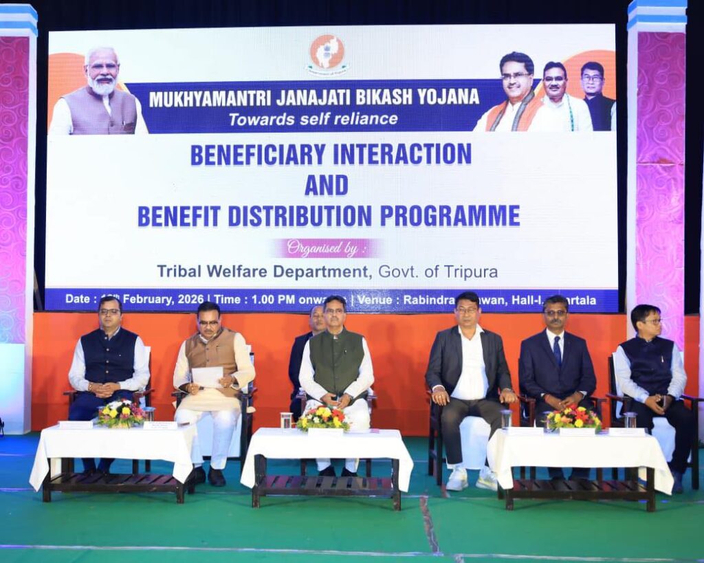 CM Saha Prioritizes Janajati Socio-Economic Transformation Mission