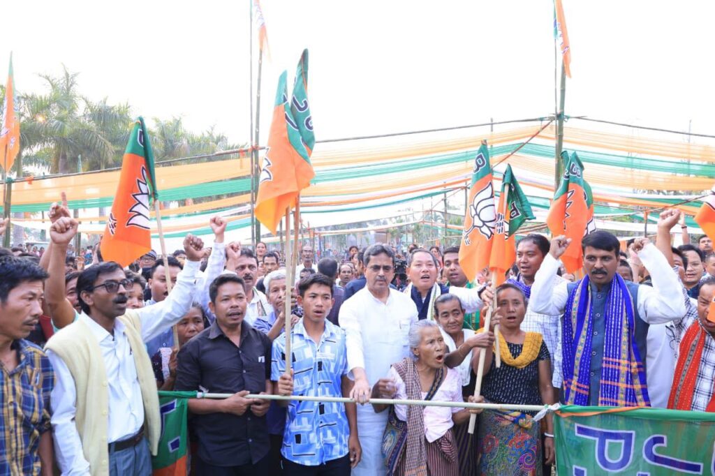 BJP Must Win All 28 ADC Seats: Saha