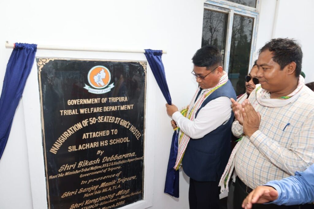 Bikash Debbarma Launches Initiative to Support Tribal Girls’ Education