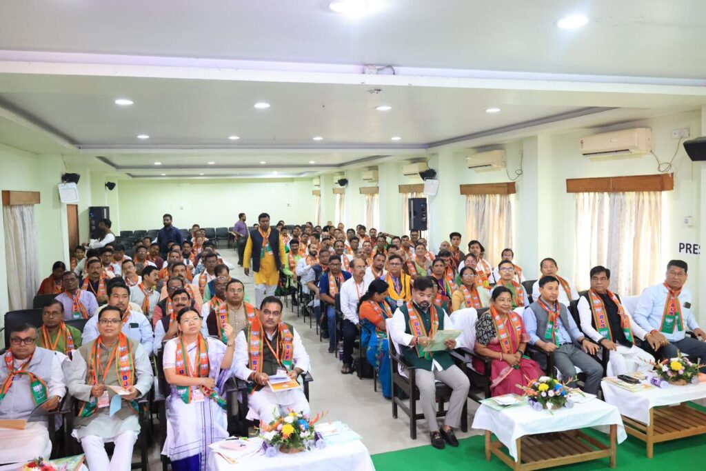 BJP Leaders Unite in Agartala for Strategic Election Planning
