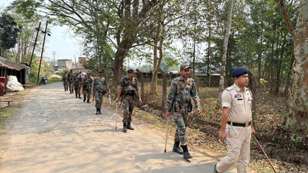 Heavy security in place for crucial Tripura TTAADC elections