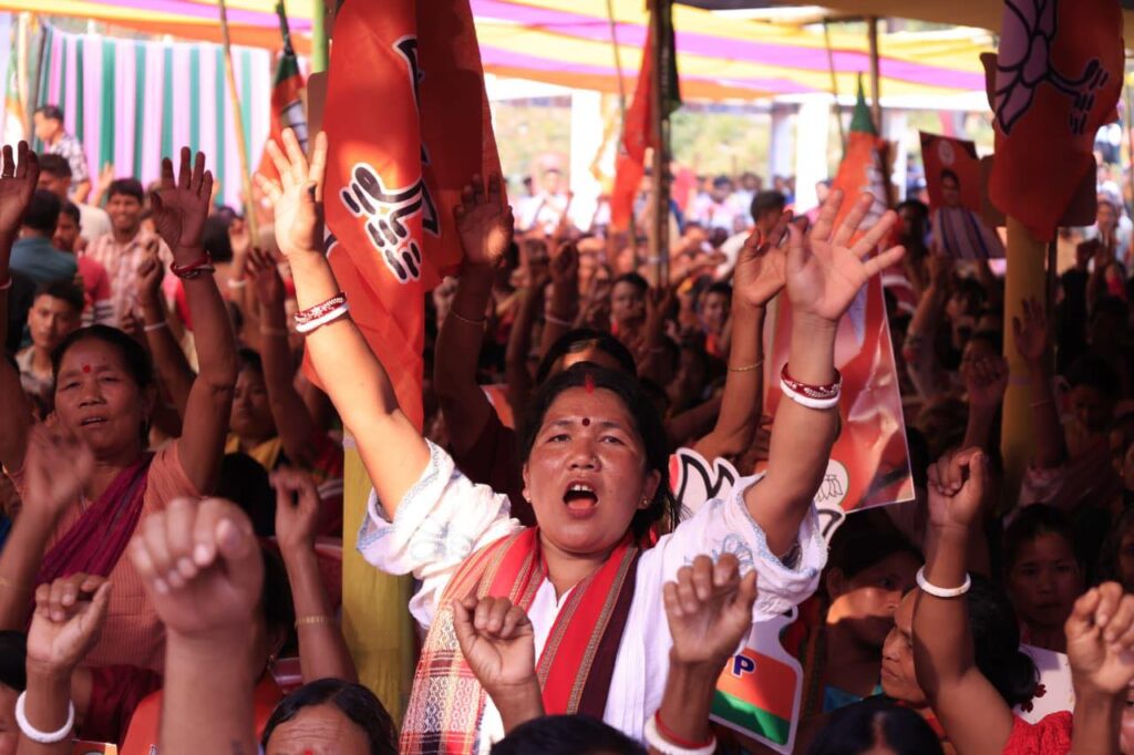 BJP campaigns aggressively for TTAADC polls under Manik Saha