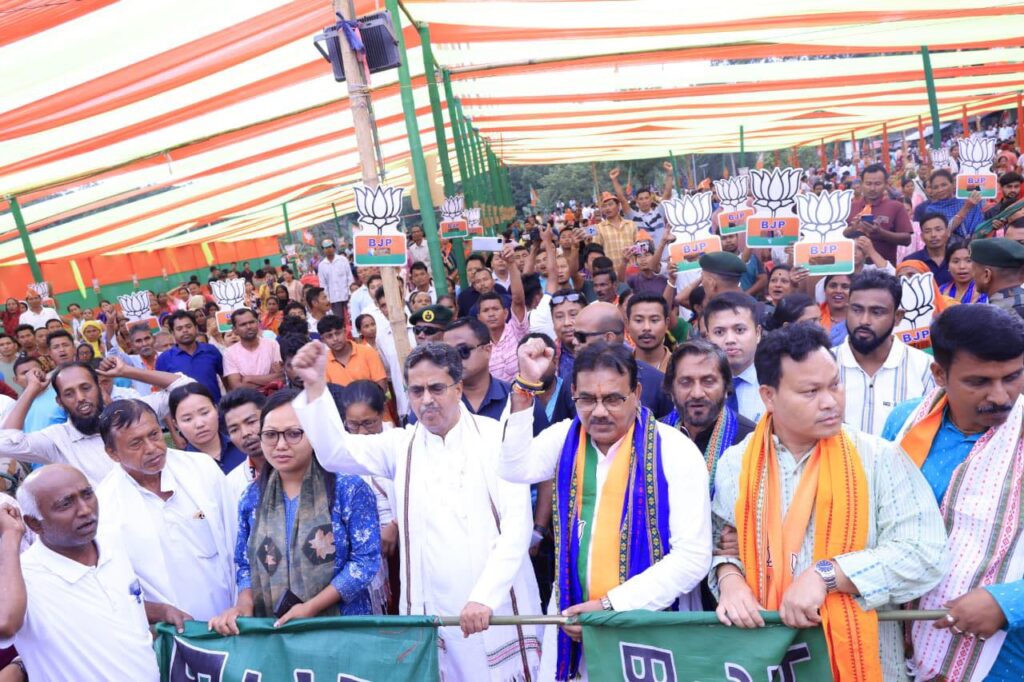BJP Solo Fight Gains Massive Support in Tripura Tribal Polls