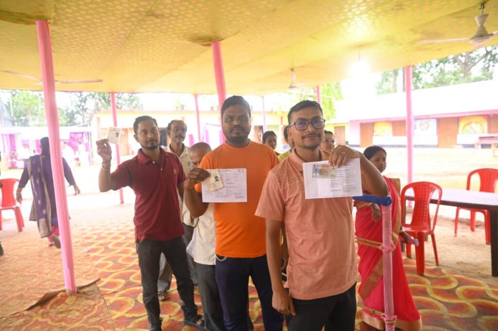 Peaceful polling and high turnout highlight crucial Tripura by-election battle