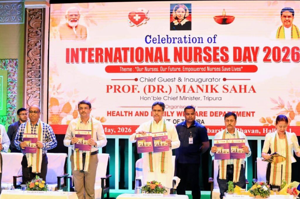 Tripura CM Announces Healthcare Expansion During Nurses Day Programme
