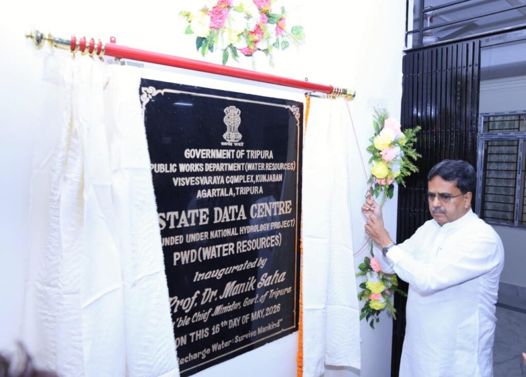 CM Manik Saha Unveils Massive Flood Control Development Plan