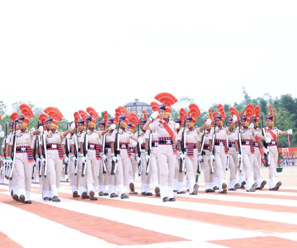 Women dominate Tripura Police passing-out parade with strong participation