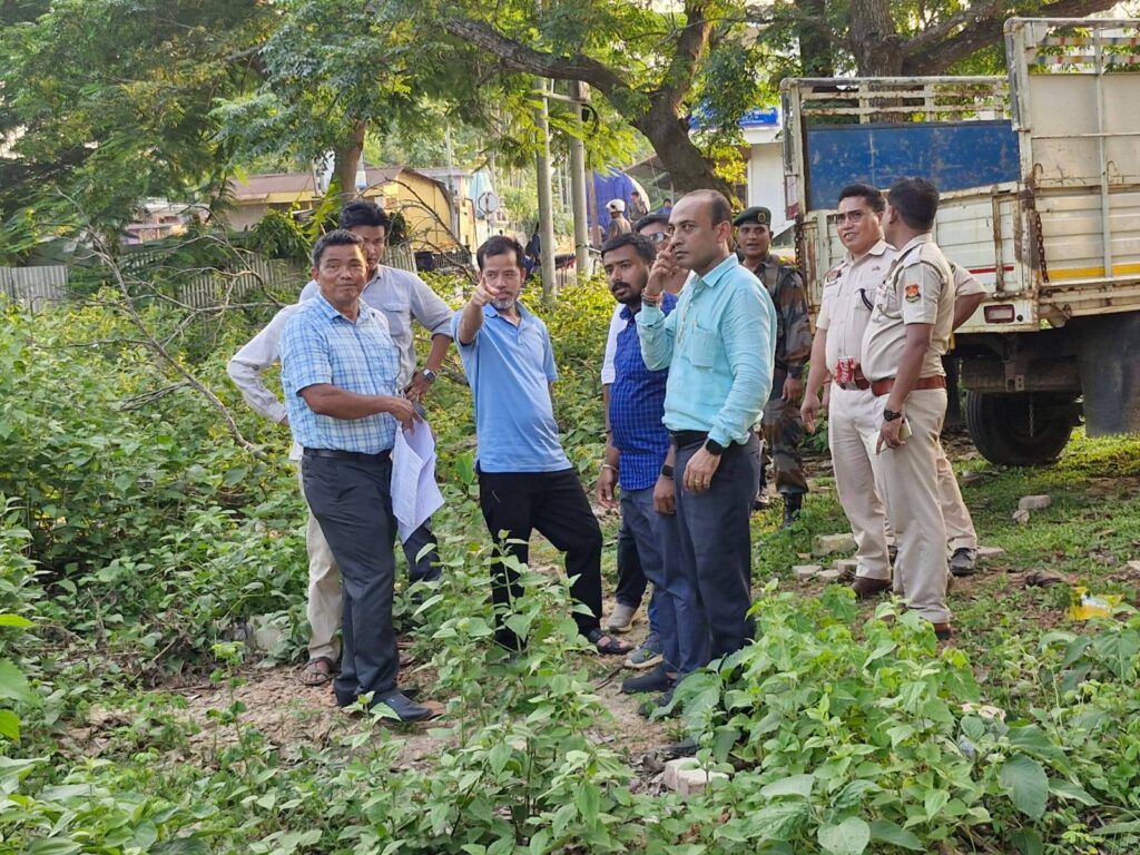 Minister Noatia Inspects Site for New Baikhora Police Station