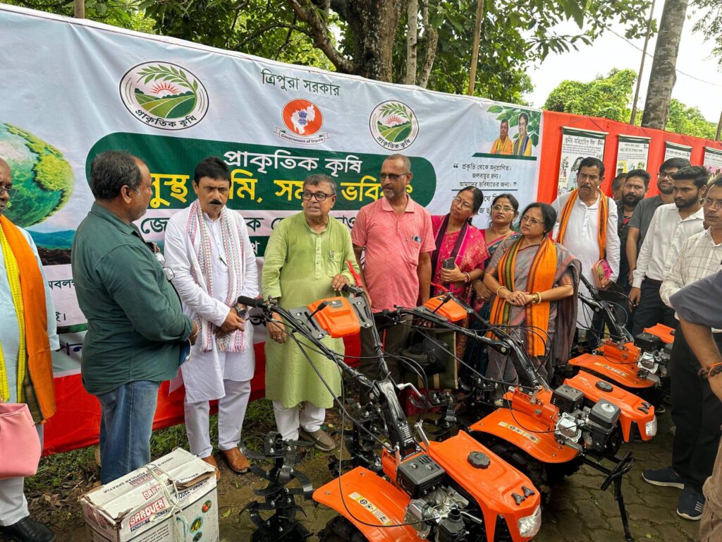 Minister Ratan Lal Nath Promotes Organic Farming Across Tripura