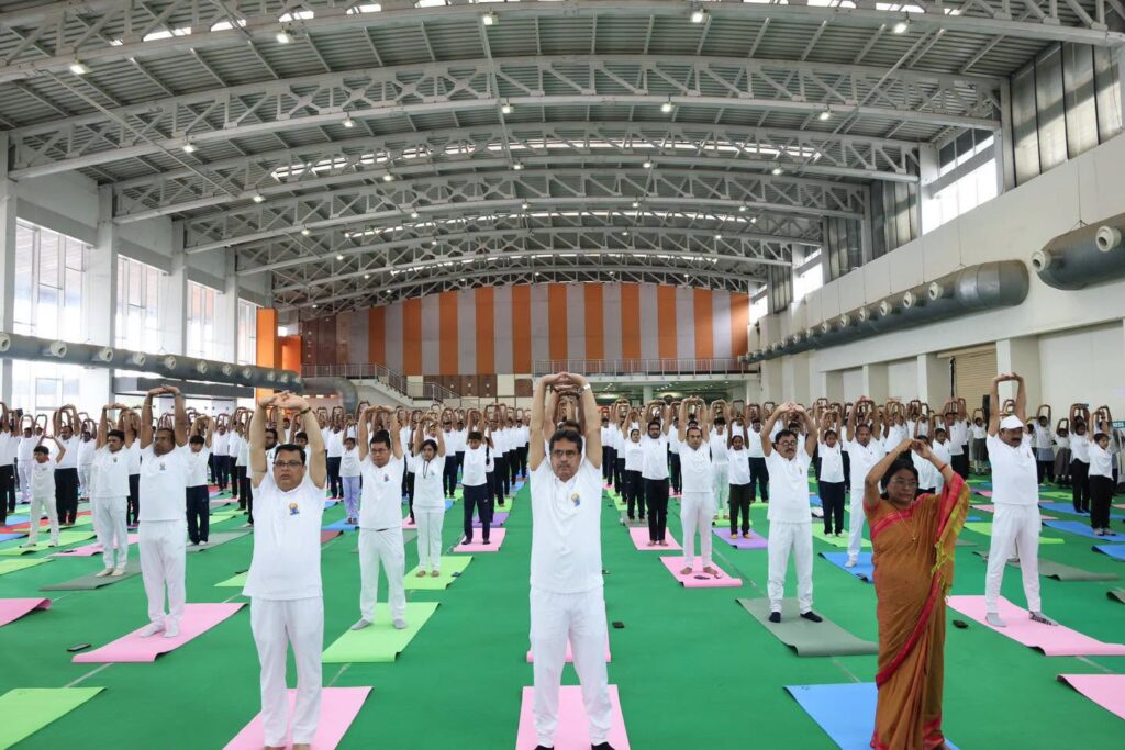 Chief Minister Advocates Yoga for Holistic Wellness