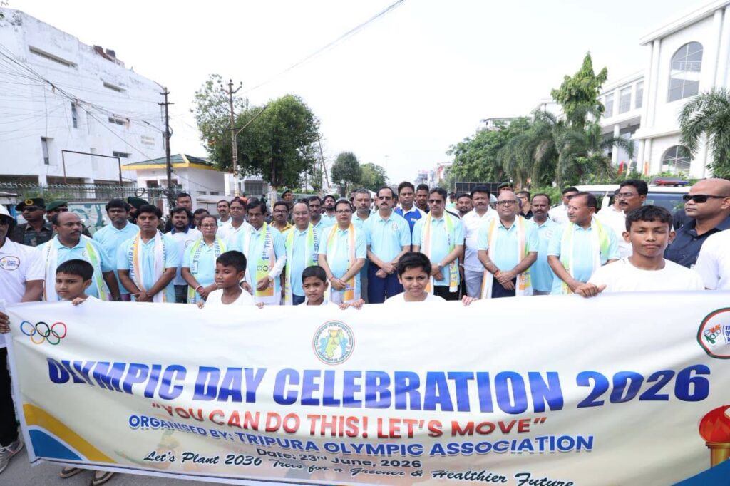 Olympic Day Rally Highlights Sports Reforms in Tripura