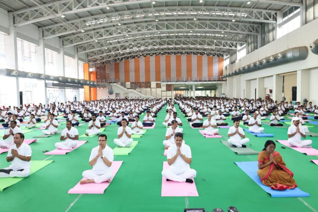 Yoga Strengthens Body, Mind and Spirit: CM Saha