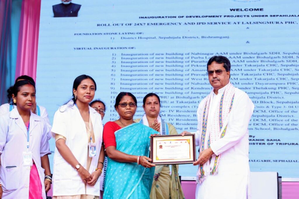 Tripura CM Focuses on Rural and Urban Development