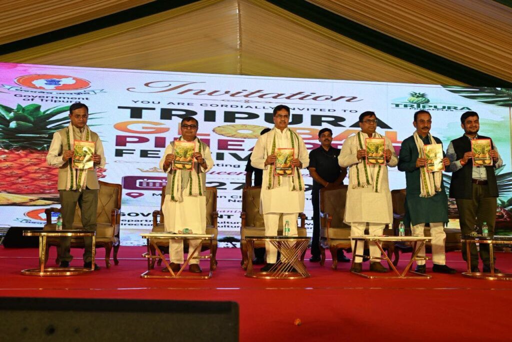 Tripura Global Pineapple Festival 2026 Opens in New Delhi