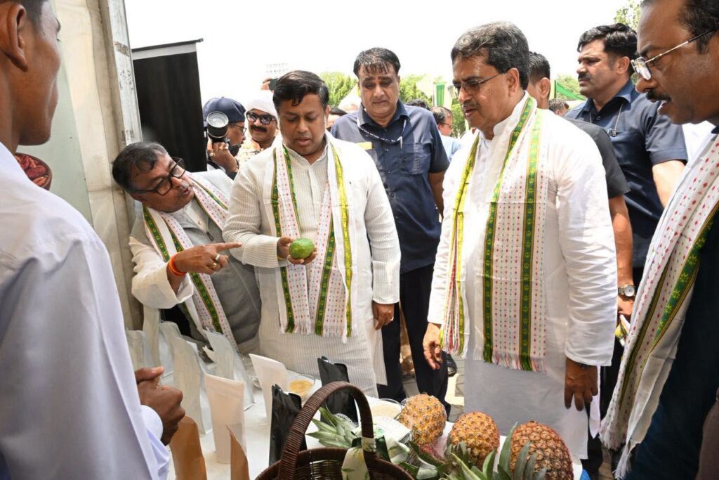 Tripura Farmers Gain Global Platform Through Pineapple Festival