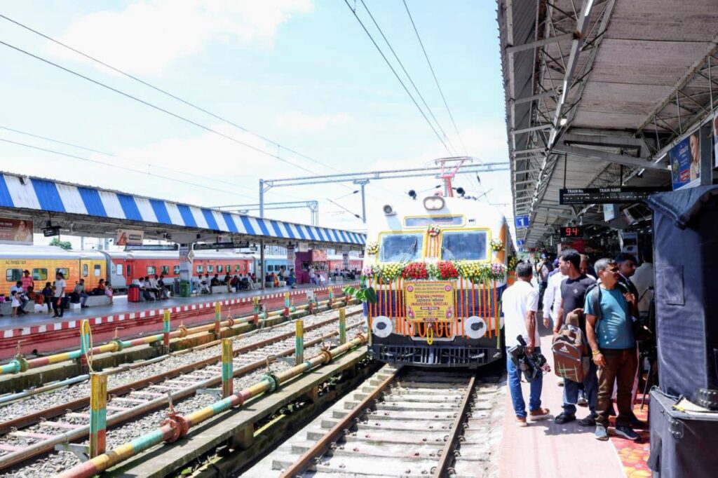 First MEMU Train Strengthens Tripura Rail Infrastructure