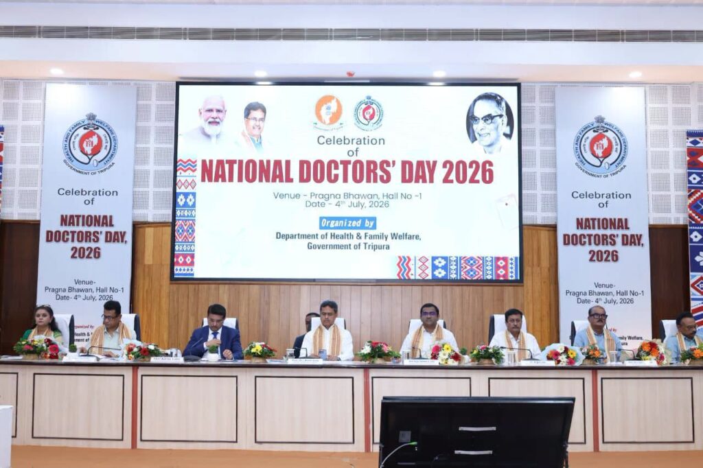 CM Promises Better Facilities for Tripura Doctors