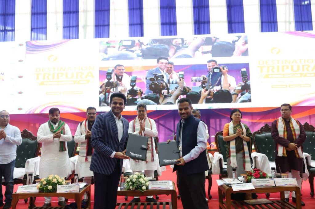 Tripura's investment growth gains national attention