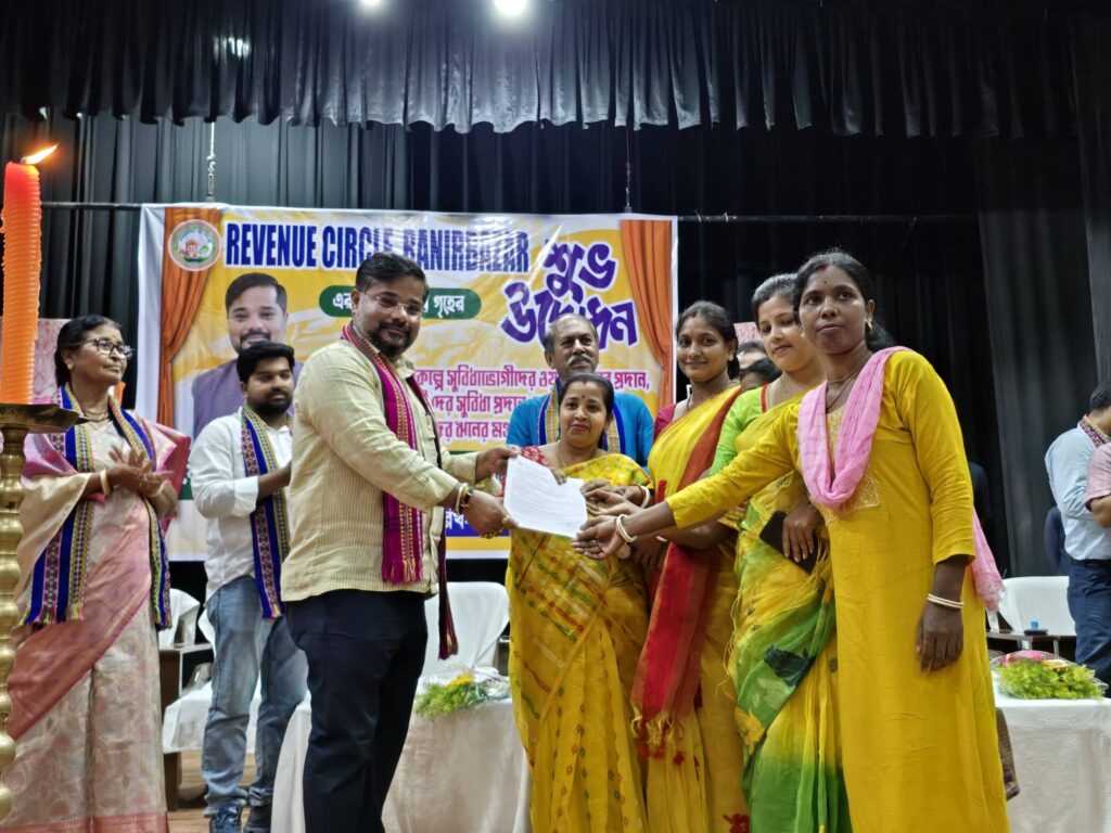 PMAY 2.0 work orders distributed by Sushanta Chowdhury.