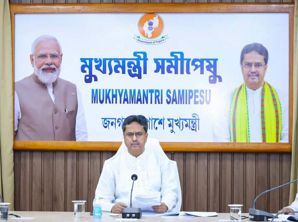 CM Manik Saha Enhances Citizen Participation with Yoddha Portal Launch