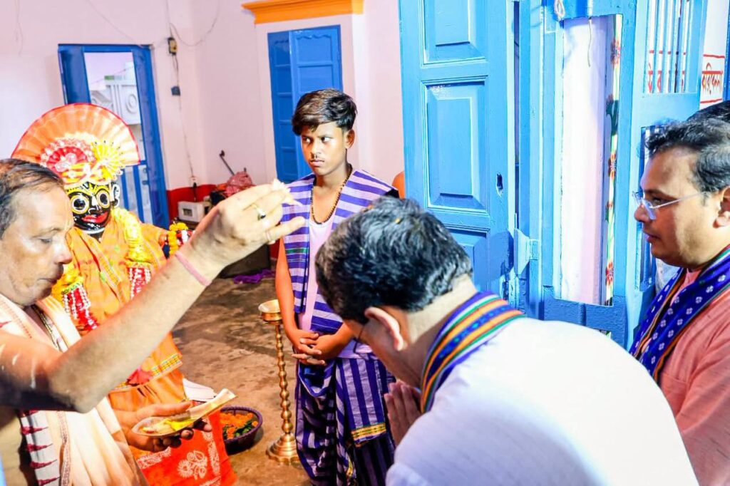 CM Manik Saha Celebrates Melaghar Rath Yatra Heritage