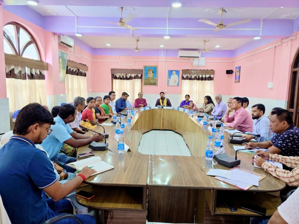 Transparent Governance Focus at Ranirbazar Development Review Meeting