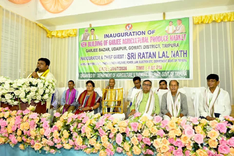 Agriculture Minister Launches New Markets to Benefit Tripura Farmers
