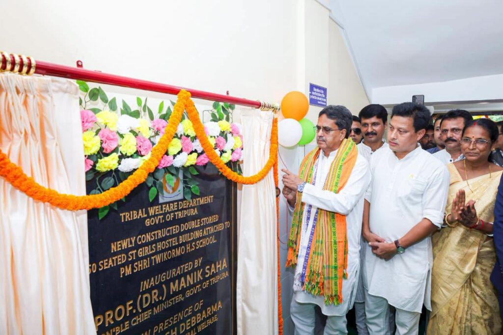 CM Manik Saha unveils massive South Tripura infrastructure development plan