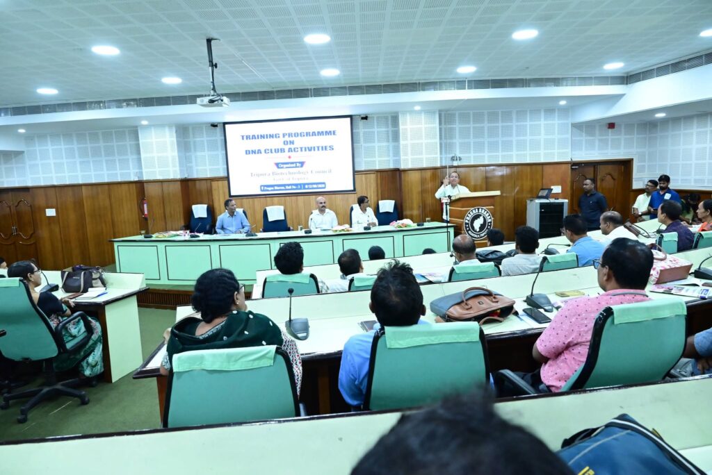 Tripura launches 50 new DNA Clubs to strengthen scientific awareness among students.